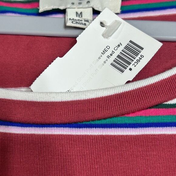 Umgee Striped T-Shirt Dress - Picture 7 of 7